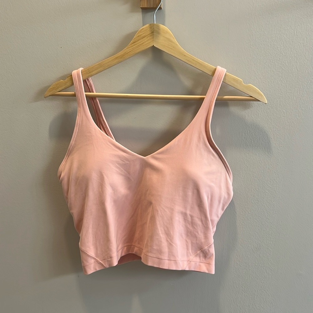 Light Pink Lululemon Align Tank Top